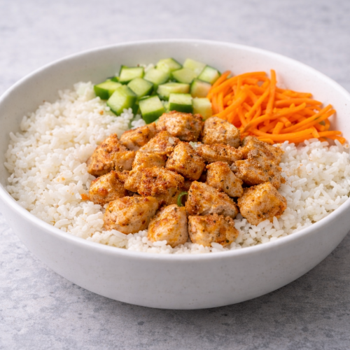 Rice & Chicken Farmer Power Bowl