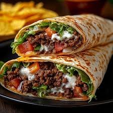 Farm Beef & Bean Power Wrap (High-Protein Lunch)